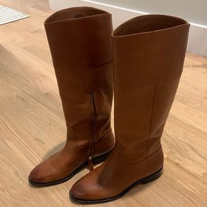 Jcrew leather riding boots